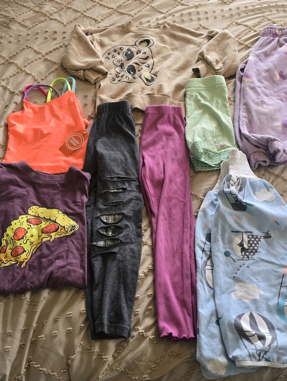 Girls 4-5T Colorful Clothes Bundle